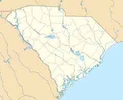 Usa South Carolina Location Map