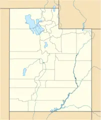 Usa Utah Location Map
