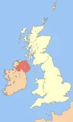 Uk Map Northern Ireland