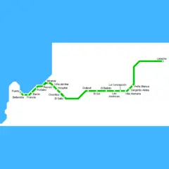 Valparaiso Metro Map