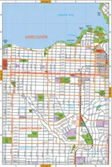 Vancouver Kitsilano Map