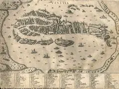 Venice (venezia) Historical Map