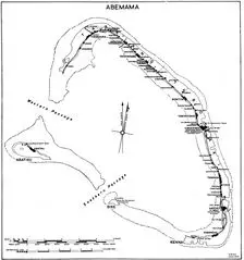 Abemama Map