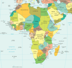Africa Political Map 2