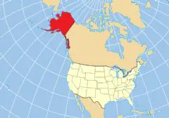 Alaska Location Map