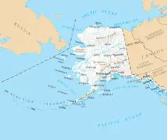 Alaska Reference Map
