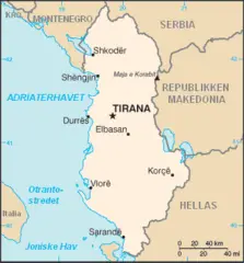Albania Map No