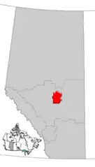 Alberta Edmonton Region Map