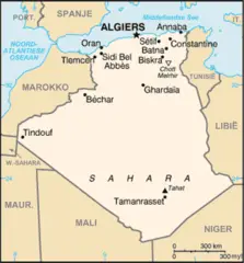 Algeriekaart