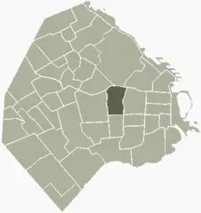 Almagro Buenos Aires Map