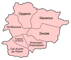 Andorra Parishes Russian