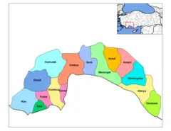 Antalya Districts