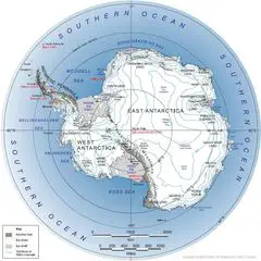 Antarctica Large Map