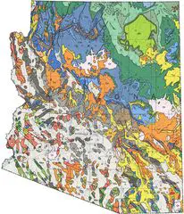 Arizona Geologic Map