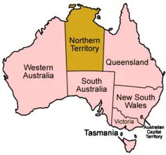 Australia States Named