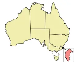 Australian Capital Territory Locator Mjc