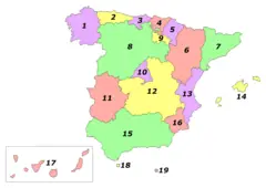 Autonomous Communities of Spain Interlang