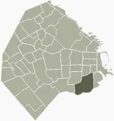 Barracas Buenos Aires Map