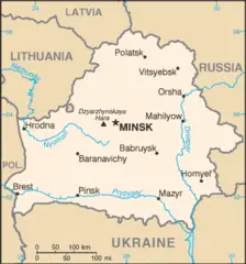 Belarus Cia Wfb Map