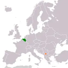 Belgium Kosovo Locator 1