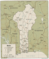 Benin Map