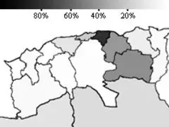Berber As Percentage of Total Popn Algeria 1966 Jpeg