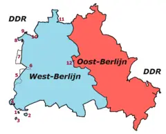 Berlijn Territoriale Bijzonderheden