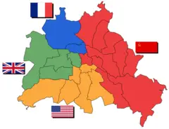Berlin Blockade Map
