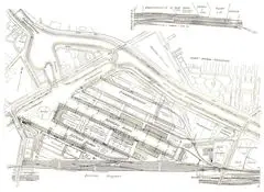 Berlin Westhafen Lageplan 1923