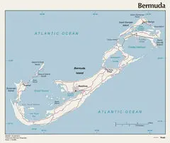 Bermuda Political Map