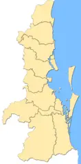 Blank Map of Brisbane