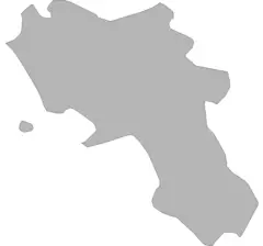 Blank Map of Campania
