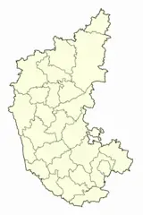 Blank Map of Karnataka