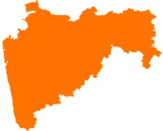 Blank Map of Maharashtra