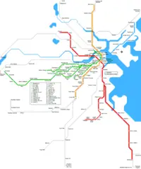 Boston Metro Map