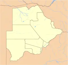 Botswana Locator