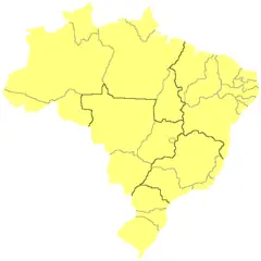 Brasil States Maploc