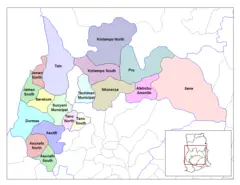 Brong Ahafo Districts