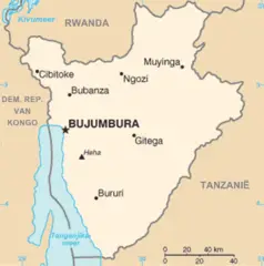 Burundikaart