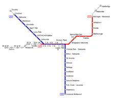 Calgary Metro Map