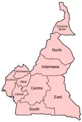 Cameroon Provinces English