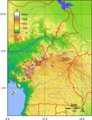Cameroon Topography