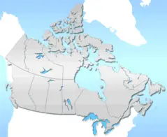 Canada Provinces Layout