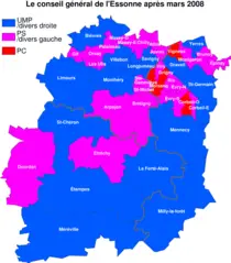 Cantonales Essonne 2008