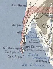 Cap Blanc Mauritania Spanish Sahara 1958