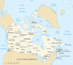 Carte Administrative Du Canada