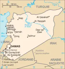 Carte De La Syrie Fr