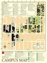 Chapman University Campus Map