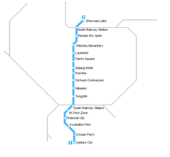 Chengdu Metro Map