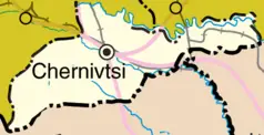 Chernivtsi Oblast Detail Ma